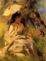 Renoir, Pierre Auguste - Woman with Parasol